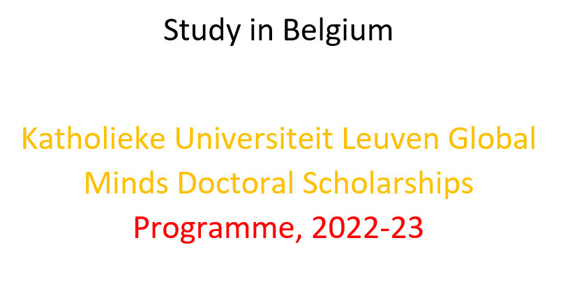 study in belgium