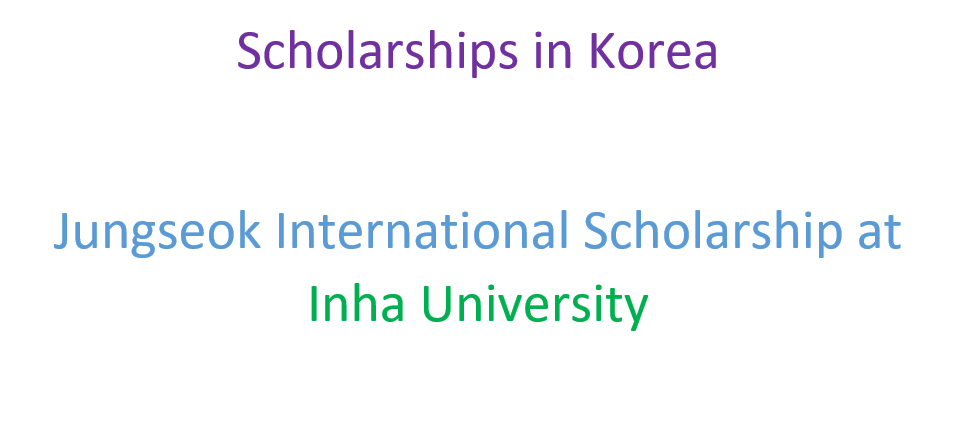 Scholarships in Korea