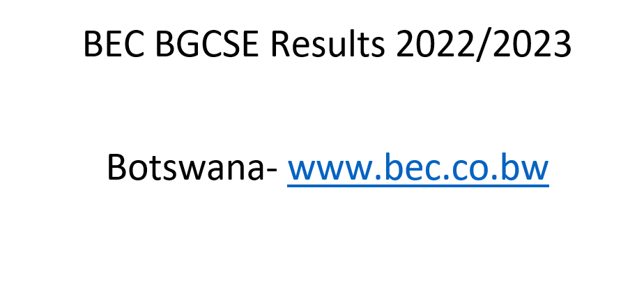 BEC BGCSE Results