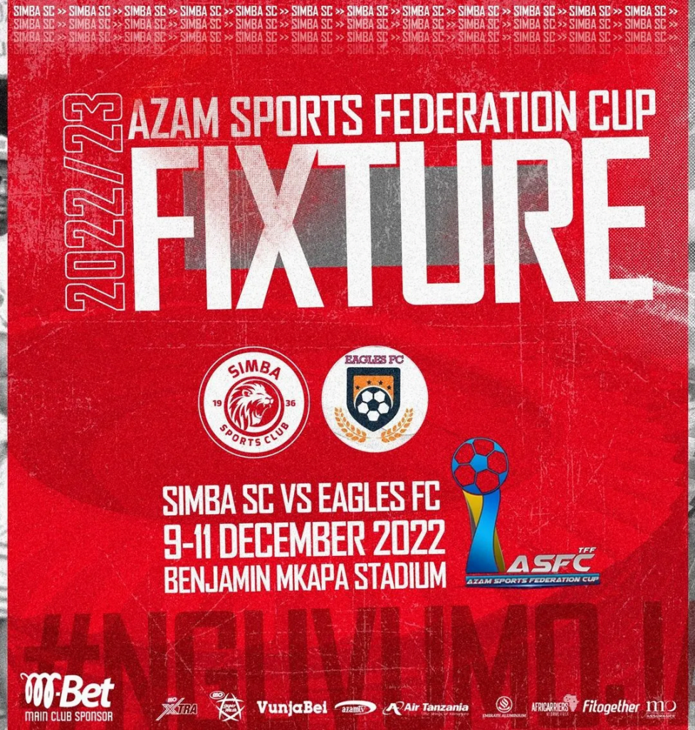 Simba vs Eagles Fc Azam Sports Federation Cup
