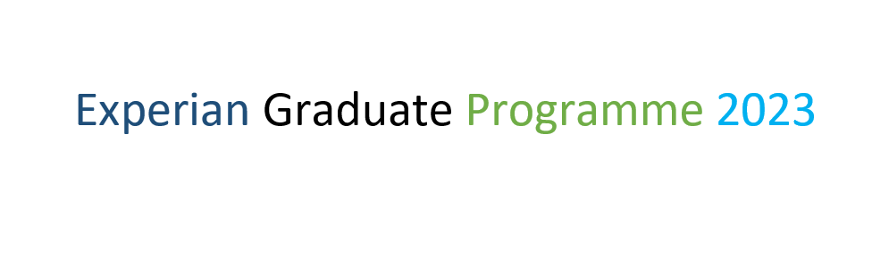 Experian Graduate Programme 2023