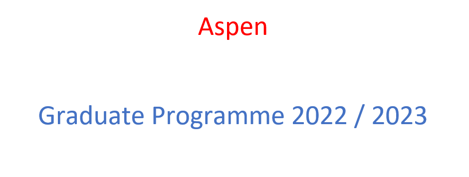 graduate programme