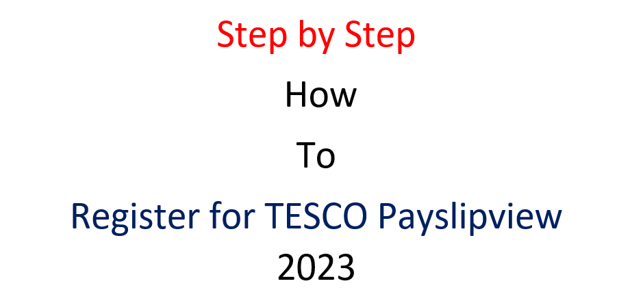 TESCO Payslipview 2023