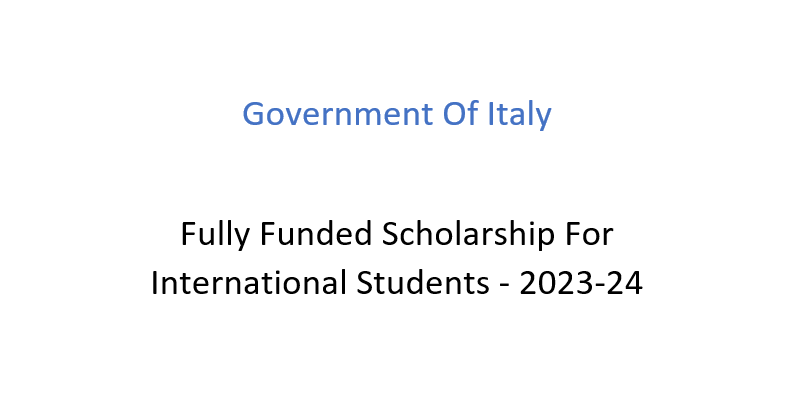 Fully Funded Scholarship For International Students