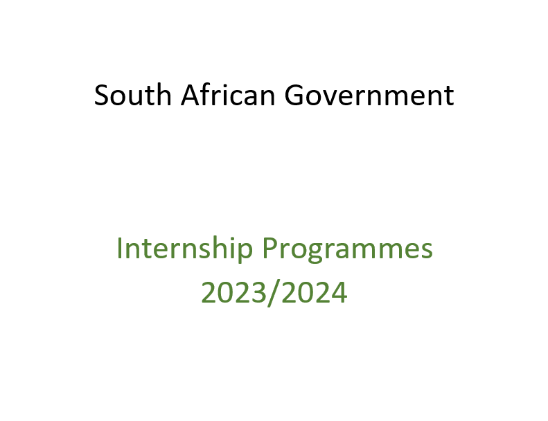 internship progams in south africa