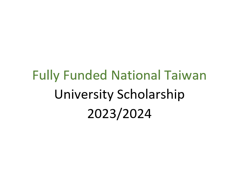 scholarships in taiwan for international students
