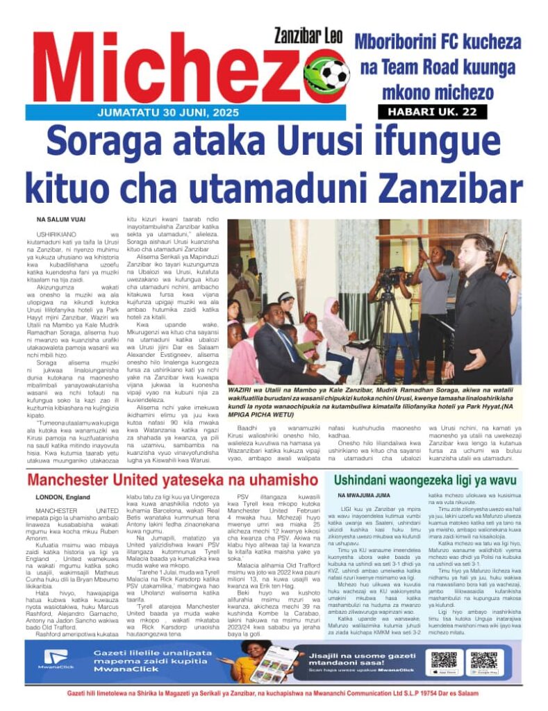 Tanzania News Paper Today Headlines-Magazeti ya leo 30 June 2025