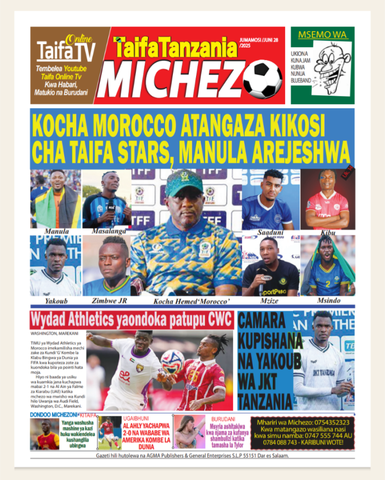 Habari Kubwa Magazeti Ya Leo June 28,2025
