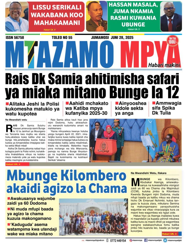 Habari Kubwa Magazeti Ya Leo June 28,2025