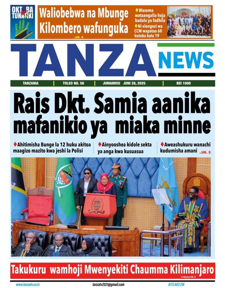 Habari Kubwa Magazeti Ya Leo June 28,2025