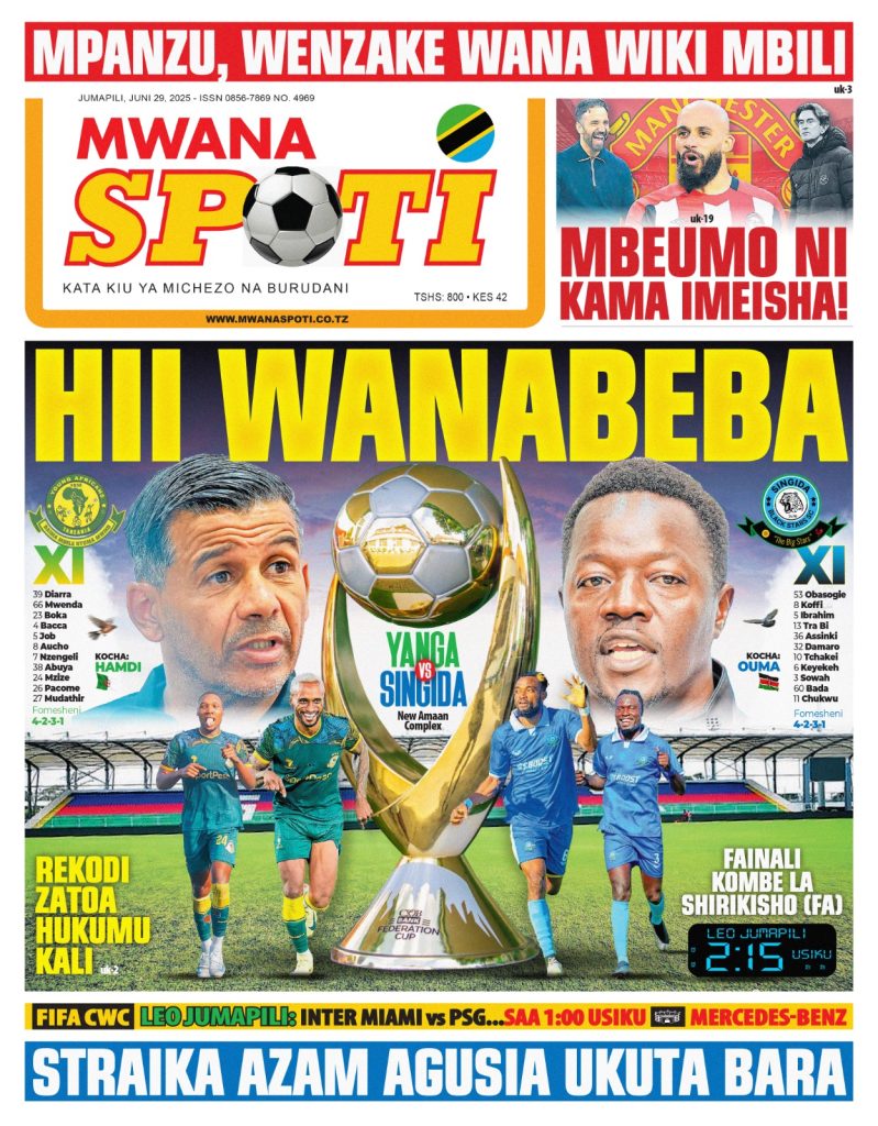 Magazeti ya leo 29 June 2025