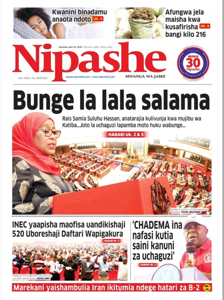 Habari Kubwa za Magazeti