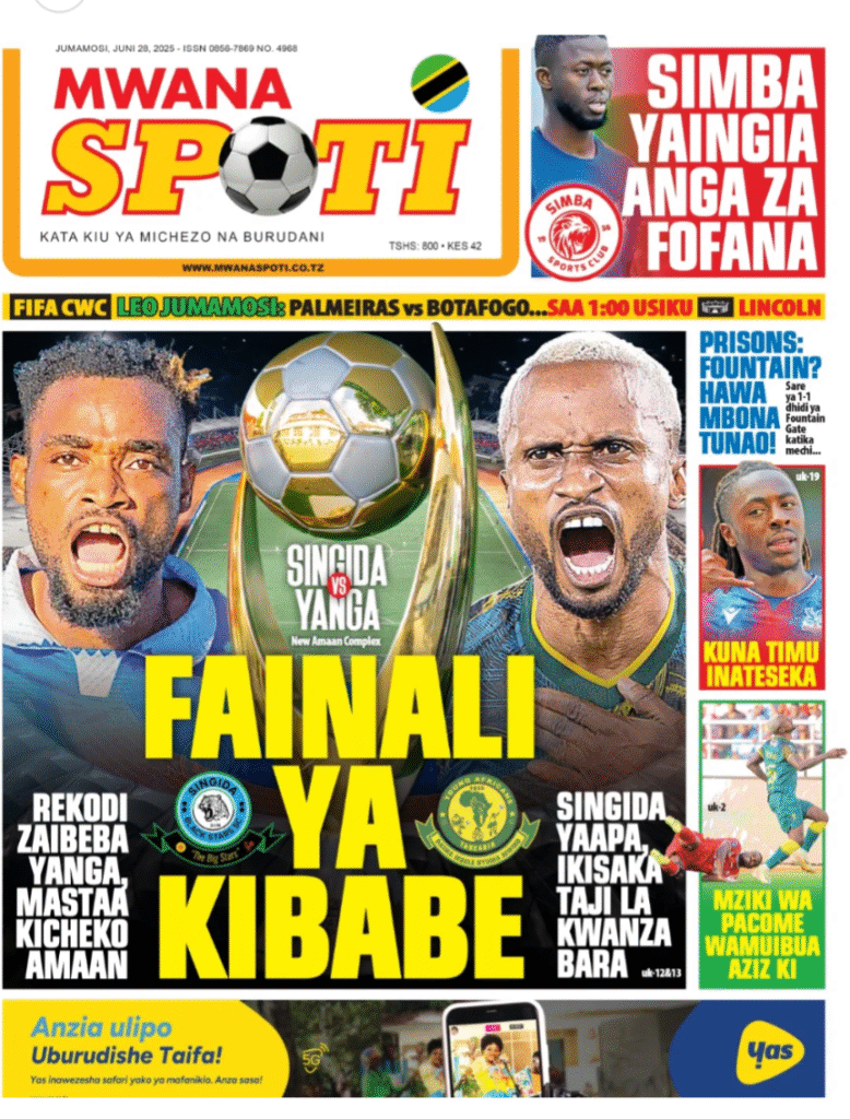Habari Kubwa Magazeti Ya Leo June 28,2025