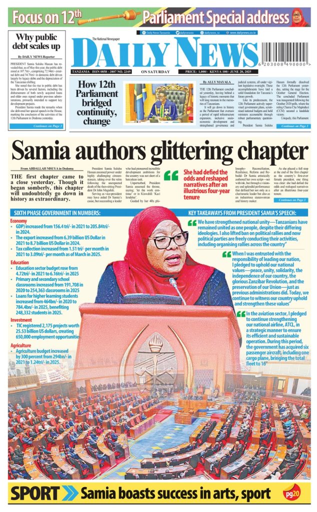 Habari Kubwa Magazeti Ya Leo June 28,2025