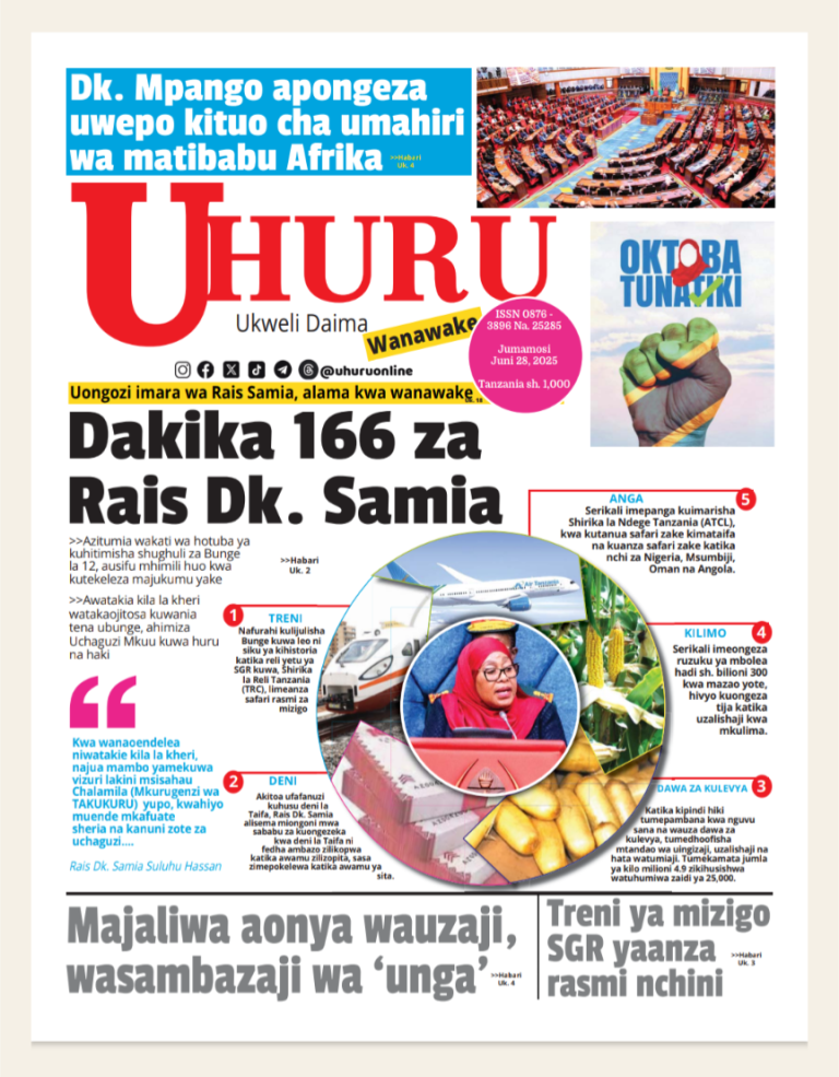 Habari Kubwa Magazeti Ya Leo June 28,2025