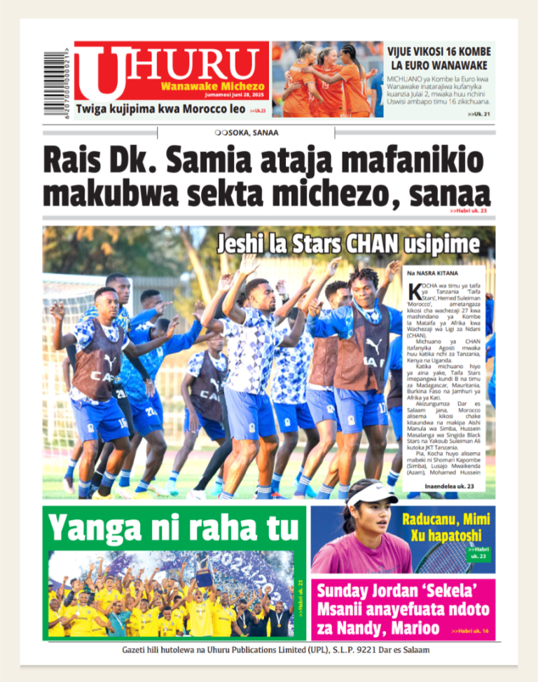Habari Kubwa Magazeti Ya Leo June 28,2025