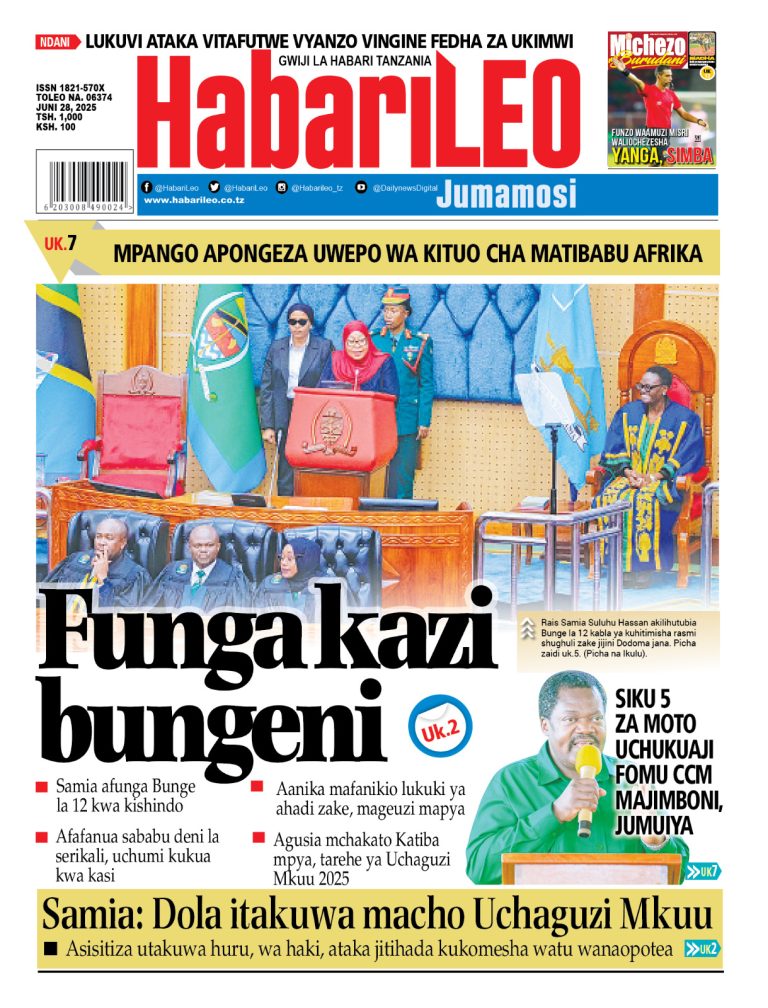 Habari Kubwa Magazeti Ya Leo June 28,2025